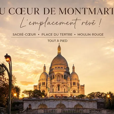 Apartment Le Cocon De Montmartre - Cinema, Cheminee & Patio *