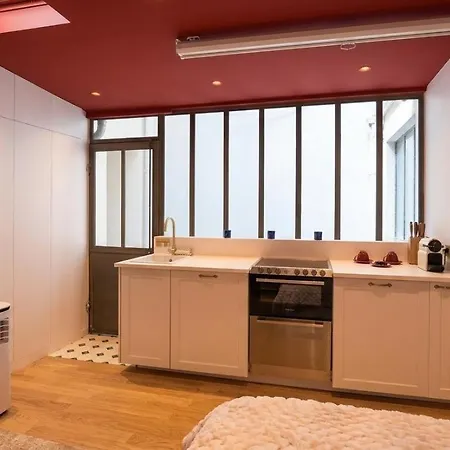 Le Cocon De Montmartre - Cinema, Cheminee & Patio Apartment